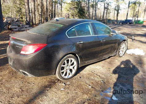 2012 Buick Regal Gs from USA, damaged, VIN 2G4GV5GV5C9176742